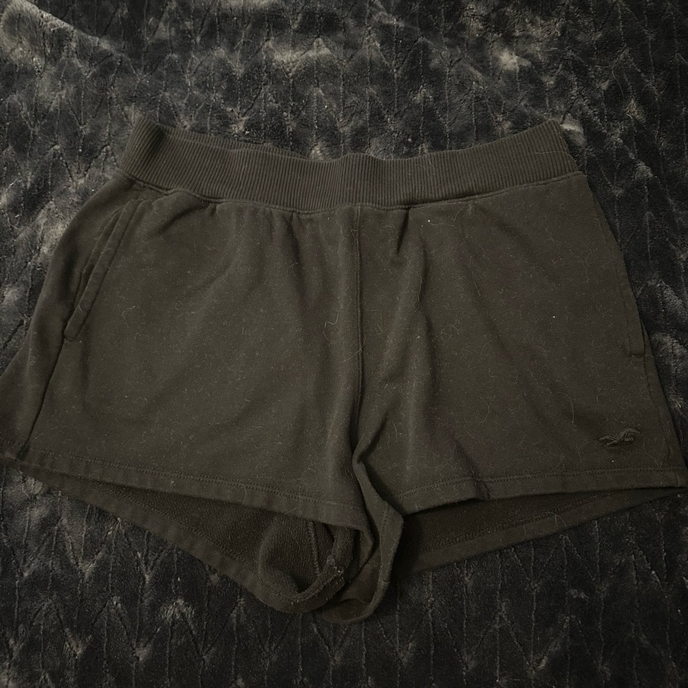 Hollister Women's Black Knit Shorts